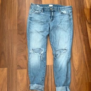 MOTHER jeans - ripped knees